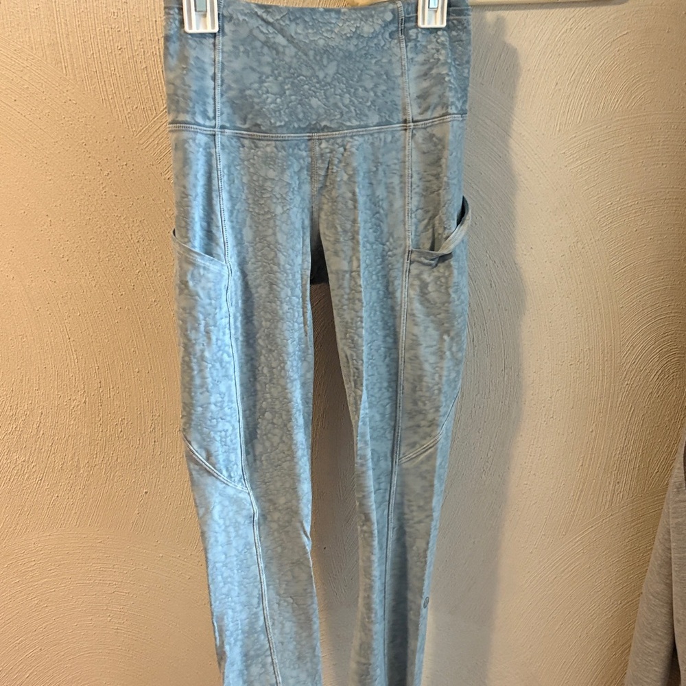 Athleta Light Blue Leggings